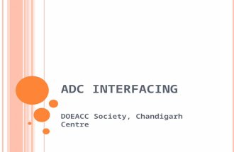 ADC Interfacing