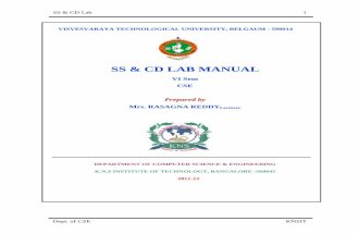 SS_CD lab manual VTU CSE 6th sem....Rasagna