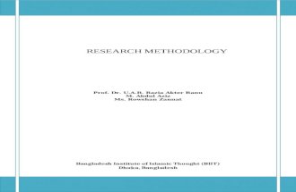 Course Outline of Research Methodology in Social Science-02.02.11