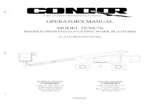 Condor Lift Model 68