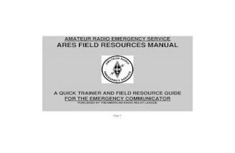 Amateur Radio Emergency Communication Manual