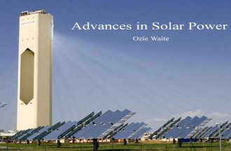 69721932 Advances in Solar Power