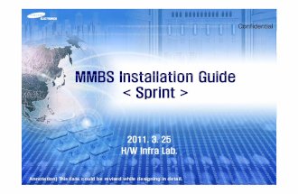 5-Apr-11 Sprint MMBS Installation Guide1