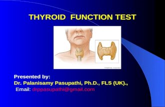 0a27thyroid Function Test Ppt