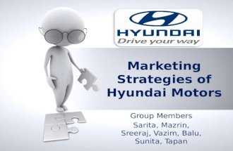 93938164 Marketing Strategies of Hyundai Motors