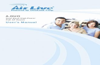 Airlive a.duo Manual