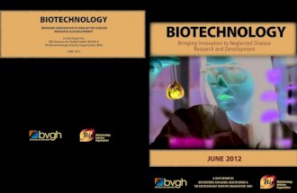 Biotechnology: Bringing Innovation to Neglected Disease Research & Development