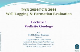 Lecture 01_Wellsite Geology_Part 1