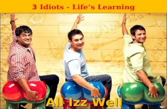 3 Idiots   Lessons To Learn