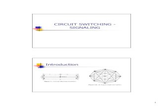 2 - Circuit Switching - Signaling