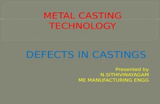 Defects in Castings-1