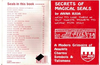Anna Riva Secrets of Magical Seals