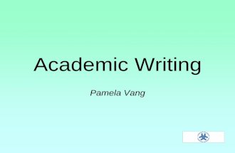 L3 Academic Writing Lecture 1