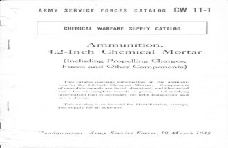 CW 11-1 Ammo, 4.2 Mortar, 1945