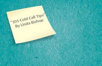 101 Cold Call Tips