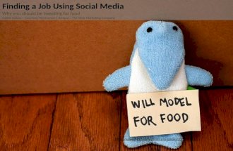 Finding A Job Using Social Media
