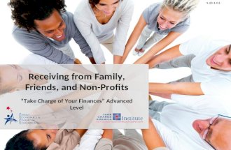 Receiving from family,friends,and non-profits-ppt