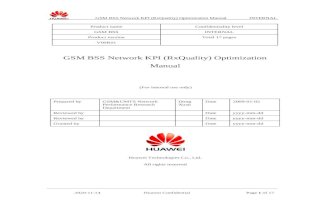 15 GSM BSS Network KPI (RxQuality) Optimization Manual[1].Doc