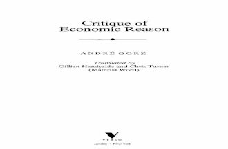 Critic of Economic Reason