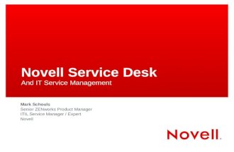 Novell Service Desk