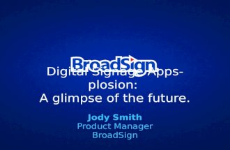 Digital Signage Apps-plosion