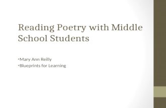 Reading Poetry with Middle School Students