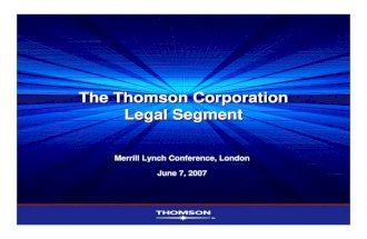 Thompson Toc Pw Merrill Lynch Conf London 6 7 07