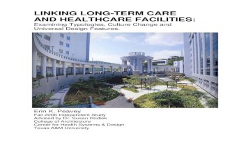 Linking Long-Term Care and Healthcare Facilities: Examining Typologies, Culture Change and Common Design Features, 2006