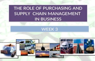 Week 3 Purchasing N Supply Management 2003