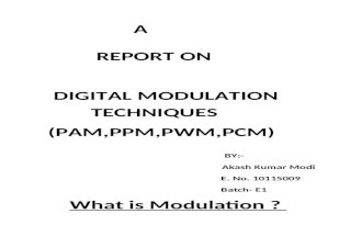 Digital Modulation Techniques