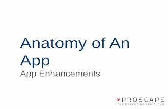 Anatomy of an App | App Enhancements