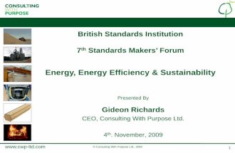 Energy, Energy Efficiency & Sustainability