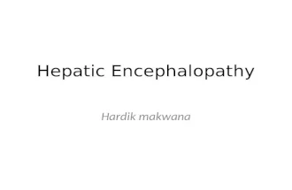 Hepatic encephalopathy by dreams