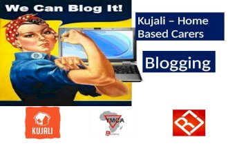 Kujali   blogging presentation