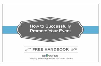 How to Successfully Promote Your Event