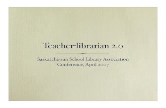 Teacher-librarian 2.0