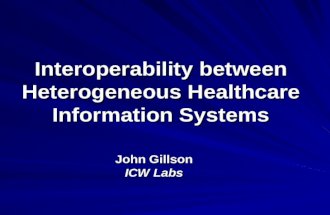 Interoperability Between Healthcare Applications