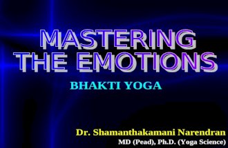Mastering the Emotions Bhakti Yoga YFC