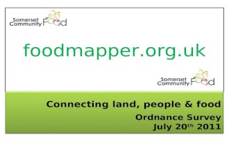 Foodmapper at ordnance survey