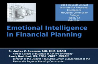 Emotional Intelligence in Financial Planning