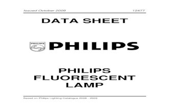 Philips fluorescent lamp