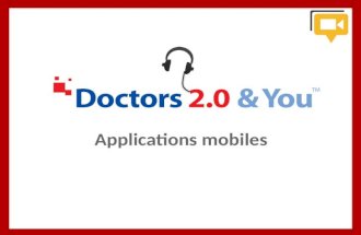 Vidéos Doctors 2.0 & You : Applications mobiles : Yossi Bahagon, Rafael Grossmann, Jennifer Stinson et Marie-Claire Farris !