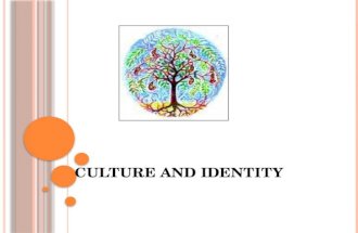 Lecture 3 culture and diversity culture and  identity