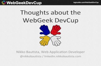 WebGeek AppNimbus (Nikko Bautista)