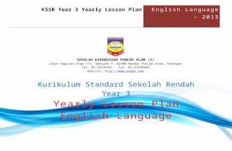 Kssr Year 3 Yearly Lesson Plan