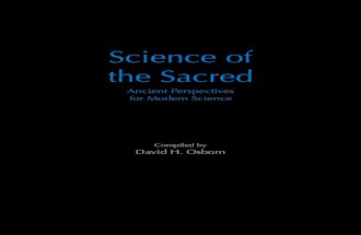 Science of the Sacred