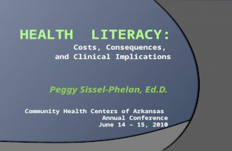 Health Literacy June 10