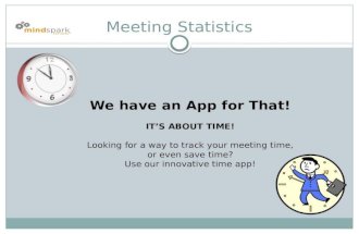 Meeting Cost App for Business Professionals