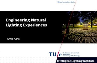 Engineering natural lighting experiences