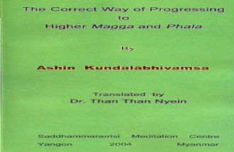 The Correct Way of Progressing to Higher Magga and Phala